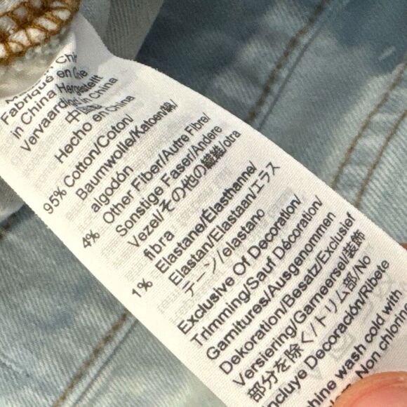 Madewell high rise denim shorts size 28 - Picture 4 of 5